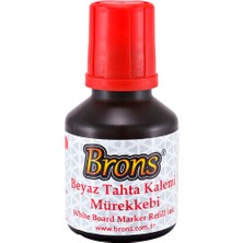 Brons Tahta Kalemi Mürekkebi 30 cc Kırmızı - 2 Adet