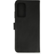 Bilişim Akademi  Xiaomi Mi 10T Kılıf Deri Kartlıklı Kılıf Kapaklı Kılıf Cüzdanlı - Siyah