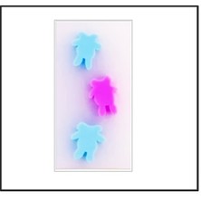 Mikro Sakura Rabbıt Silgi Şeffaf - 3 Adet