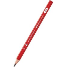 Faber-Castell Faber Castell Jumbo Kurşun Kalem 2,5b Alıştırma Kalemi 4 Adet