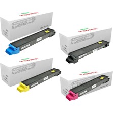 Oldem Plus Kyocera TK-895/ Kyocera FS-C8525MFP Muadil Toner 4 Renk 1 Set