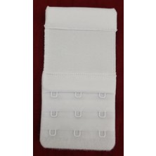 Billiza Kadın 3'lü Kanca Lastikli Sütyen Uzatma Kopçası Agraf / Ek Aparatı Seti 3'lü Paket