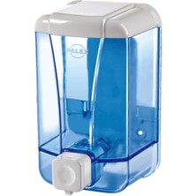 Palex Sıvı Sabunluk (Sıvı Sabun Dispenseri) 500 Cc.şeffaf-Mavi