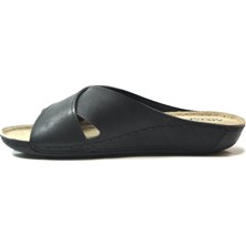 Onlo Ayakkabı ARYN.086 Bakır & Siyah Anatomik Günlük Kadın Anne Terlik