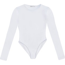 Uzun Kollu Çıtçıtlı Esnek Body