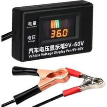 9-60V Otomoti̇v LCD Di̇ji̇tal Devre Test Ci̇hazi Geri̇li̇m Ölçer