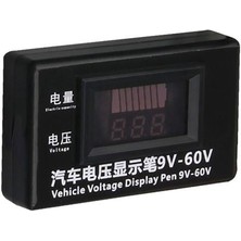 9-60V Otomoti̇v LCD Di̇ji̇tal Devre Test Ci̇hazi Geri̇li̇m Ölçer