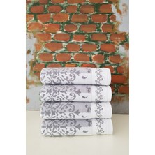 Özdilek Emily Havlu 4 ' Lü Gri