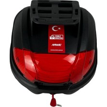Arwic Motosiklet Arka Çanta 32 Litre Kargo Siyah Çanta