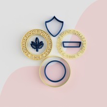 Fenerbahçe Logo Kurabiye Kalıbı 8 cm