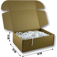 20X30X10CM Kilitli Dayanıklı E-Ticaret Karton Kargo Kutusu