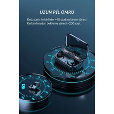 M10 Oyuncu Kulaklığı Rgb Işıklı Bluetooth Kablosuz Kulaklık Tüm Telefonlar Ile Uyumlu