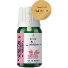 Young Souls Aromatherapy Ramazan Set Rose Essential Oil Gül Uçucu Yağ 10 ml x 3 Adet