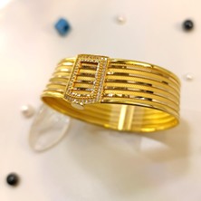 Altın Ofisi Tokalı Kelepçe Bilezik 14  AyarAltın Hd Videolu