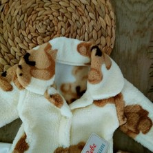 Bebe Kervanı Erkek Bebek %100 Pamuk Polar 3lü Takım Yenidoğan 0-3 Ay  BBK5824