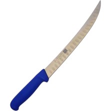 Sico Profesyonel Oluklu Et ve Biftek Bıçağı 25 Cm - Mavi (V207.2520G.26)