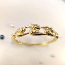 Altın Ofisi Pr Damlası Kelepçe Bilezik 14  AyarAltın Hd Videolu