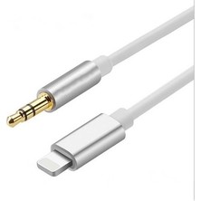 Apple Iphone Ipad Lightning To 3.5mm Ses Çevirici Aux Kablo 1m