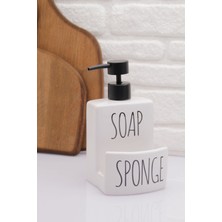 Seramik Sabunluk / Süngerlik Seti (Soap&sponge)