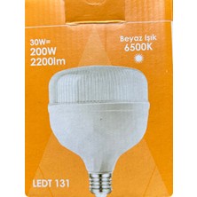 Osaka 30W (200W) 6500K (Beyaz Işık) E27 Duylu (Kalın Duy) Torch LED Ampul (Yeni Model)
