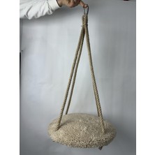Peluş Yumuşacık Elyaf Dolgulu Yuvarlak Tabanlı Tırmalamalara Dayanıklı Jüt Ipli Kedi Salıncağı Soft Sevilen Renkler