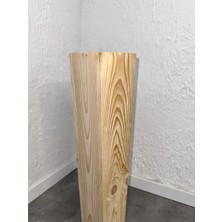 O&A Wood Doğal Ahşap Dekoratif  Vazo