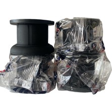Yasax Mobilya Aksesuarları Safir Dolap Ayağı Plastik Ayak Siyah 5 cm