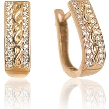 Çelikoğlu Kuyumculuk 14 Ayar Altın Kadın Küpesi 2,64 gr