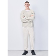 Lacivert Erkek Oversize T-Shirt MGAMI02DE25MARINE