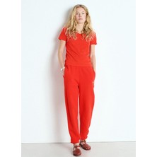 Gül Kurusu Kadın Oversize T-Shirt JAC48VE25_BISOU Vıntag