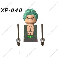 Wanglm XP102 Brook XP040 Tek Parça Yapı Taşları Nami Roronoa Luffy Chopper Anime Karikatür Mini Aksiyon Oyuncak Tuğla Çocuklar XP041 XP058 KT1013 (Yurt Dışından)
