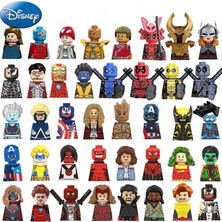 Wanglm WM462 Disney Binası Bblssmini Bloklar Kaptan Amerika Demir Adam Doktor Strange Deadpool Mini Tuğlalar Aksiyon Figürleri Çocuklar Mini Oyuncaklar 1 (Yurt Dışından)