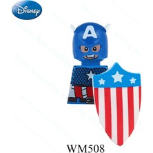 Wanglm WM462 Disney Binası Bblssmini Bloklar Kaptan Amerika Demir Adam Doktor Strange Deadpool Mini Tuğlalar Aksiyon Figürleri Çocuklar Mini Oyuncaklar 1 (Yurt Dışından)