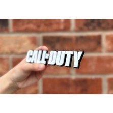 ATC Elektrik Call Of Duty 3D Baskı Dekoratif Logo - Pla Baskı