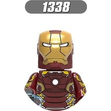 Wanglm 1236 Disney Yapı Taşları Demir MK40 Adam Örümcek Yeşil Goblin Adam Aksiyon Figürleri Tuğla Eğitici Diy Oyuncaklar Çocuklar Için Hediyeler (Yurt Dışından)