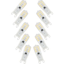 Gcp Like 10 x G9 5W LED Kısılabilir Kapsül Ampul Işık Lambalarını Değiştirin AC220-240V, Sıcak Beyaz (Yurt Dışından)