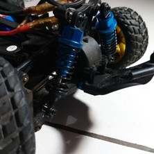 Gcp Like 2 Adet Yağ Ayarlanabilir 65MM Amortisör Damperi Rc Araba Için 1/18 Wltoys A959 A969 A979 K929 Hpi Hsp Traxxas Losi Tamiya, Kırmızı (Yurt Dışından)