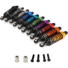 Gcp Like 2 Adet Yağ Ayarlanabilir 65MM Amortisör Damperi Rc Araba Için 1/18 Wltoys A959 A969 A979 K929 Hpi Hsp Traxxas Losi Tamiya, Kırmızı (Yurt Dışından)