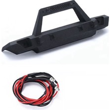 Gcp Like Rc Araba Ön Tampon LED Işık ile Xiaomi Suzuki Jimny Için 1/16 Rc Araba Yükseltme Parçaları Trim Aksesuarları Siyah (Yurt Dışından)