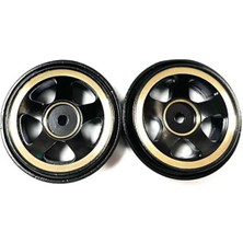 Gcp Like 4 Adet Pirinç 1.0 Beadlock Jant Tekerlek Göbeği Karşı Ağırlık Eksenel SCX24 1/24 Rc Paletli Araba Yükseltme Parçaları, Siyah (Yurt Dışından)