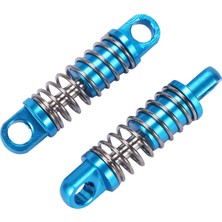 Gcp Like 2 Adet 1/28 Rc Alüminyum Amortisörler Wltoys Rc Araba K969 K989 K999 P929 4WD Kısa Kulvar Drift Araba Yükseltme Parçaları-Mavi (Yurt Dışından)