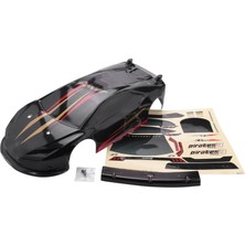 Gcp Like 1/10 Rc Sürüklenme Araba On-Road Araba Kabuk Vücut Lrp Yokomo Touring Araba Tamiya Hpı Kyosho Hsp Redcat Fs Acme Zd Yarış Arabaları, Siyah (Yurt Dışından)