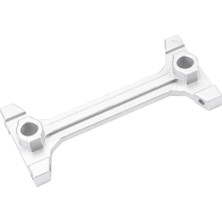 Gcp Like Metal Arka Gövde Desteği Montaj Braketi 1/6 Eksenel Scx6 Rc Paletli Araba Yükseltme Parçaları, Gümüş (Yurt Dışından)
