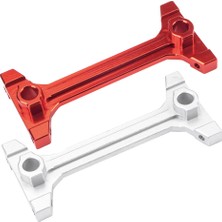 Gcp Like Metal Arka Gövde Desteği Montaj Braketi 1/6 Eksenel Scx6 Rc Paletli Araba Yükseltme Parçaları, Gümüş (Yurt Dışından)