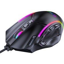 Fsfyb Oyun Faresi 12800DPI12 Anahtar Makro Tanımlı Kablolu Rgb Oyun Faresi (Yurt Dışından)