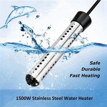 Richard 2500W Daldırma Isıtıcı, Havuz Isıtıcı Otomatik Zamanlayıcı, Güvenli Havuz Isıtma Daldırma Isıtıcı, Ev Seyahati Için Mükemmel Ab Tak (Yurt Dışından)