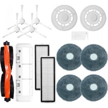 Richard Ana Yan Fırça Hepa Filtre Paspas Bezleri Stent Parçaları Xiaomi Mijia Omnı Robot Vakum Paspas 3s Dreame B108CN Vakum (Yurt Dışından)