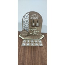 Ahşap Ramazan Takvimi& Iftar Duası Ramazan Dokorasyon