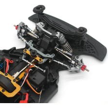 Gcp Like Wltoys 104072 1/10 Rc Araba Yükseltme Parçaları Aksesuarları Için Metal Ön ve Arka Şok Kulesi Kurulu, 3 (Yurt Dışından)