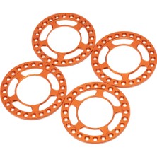 Gcp Like 4 Adet Metal 1.9 Inç Tekerlek Dış Beadlock Halkası 1/10 Rc Paletli Araba Eksenel SCX10 90046 Traxxas Trx4 Tekerlek Jantları, Turuncu (Yurt Dışından)